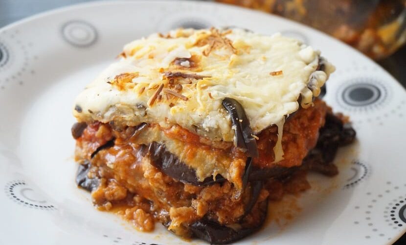 eggplant lasagna, mousaka