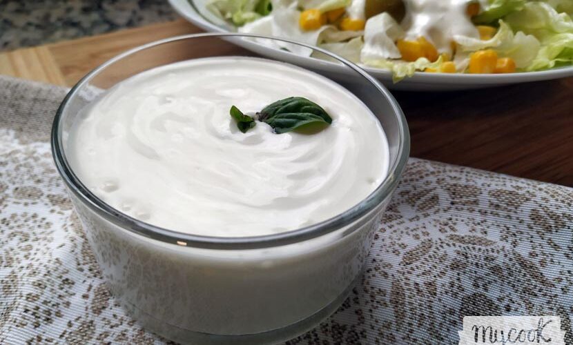 yogurt sauce and mayonnaise for salads
